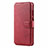 Coque Portefeuille Livre Cuir Etui Clapet T03 pour Huawei P30 Lite Rouge