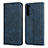 Coque Portefeuille Livre Cuir Etui Clapet T03 pour Oppo Reno3 Bleu