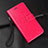 Coque Portefeuille Livre Cuir Etui Clapet T03 pour Oppo RX17 Pro Rose Rouge