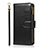 Coque Portefeuille Livre Cuir Etui Clapet T04 pour Apple iPhone 12 Mini Noir