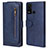 Coque Portefeuille Livre Cuir Etui Clapet T04 pour Huawei Nova Lite 3 Plus Bleu