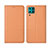 Coque Portefeuille Livre Cuir Etui Clapet T04 pour Huawei P40 Lite Orange