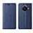 Coque Portefeuille Livre Cuir Etui Clapet T04 pour Oppo Ace2 Bleu
