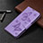 Coque Portefeuille Livre Cuir Etui Clapet T04 pour Xiaomi Redmi 10X 4G Violet