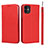 Coque Portefeuille Livre Cuir Etui Clapet T05 pour Apple iPhone 11 Rouge