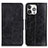 Coque Portefeuille Livre Cuir Etui Clapet T05 pour Apple iPhone 14 Pro Max Noir