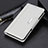 Coque Portefeuille Livre Cuir Etui Clapet T05 pour OnePlus 8 Pro Blanc