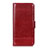 Coque Portefeuille Livre Cuir Etui Clapet T05 pour Oppo Find X2 Rouge