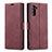 Coque Portefeuille Livre Cuir Etui Clapet T05 pour Samsung Galaxy Note 10 5G Petit