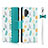 Coque Portefeuille Livre Cuir Etui Clapet T05 pour Samsung Galaxy Note 10 Plus Cyan