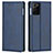 Coque Portefeuille Livre Cuir Etui Clapet T05 pour Samsung Galaxy Note 20 Ultra 5G Bleu
