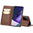 Coque Portefeuille Livre Cuir Etui Clapet T05 pour Samsung Galaxy Note 20 Ultra 5G Petit
