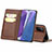 Coque Portefeuille Livre Cuir Etui Clapet T06 pour Samsung Galaxy Note 20 5G Petit