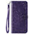 Coque Portefeuille Livre Cuir Etui Clapet T06 pour Xiaomi Mi 10 Violet