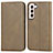 Coque Portefeuille Livre Cuir Etui Clapet T06D pour Samsung Galaxy S21 FE 5G Petit