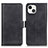 Coque Portefeuille Livre Cuir Etui Clapet T07 pour Apple iPhone 13 Mini Noir