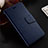 Coque Portefeuille Livre Cuir Etui Clapet T07 pour Oppo RX17 Neo Bleu