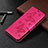 Coque Portefeuille Livre Cuir Etui Clapet T07 pour Samsung Galaxy Note 20 5G Rose Rouge