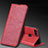 Coque Portefeuille Livre Cuir Etui Clapet T08 pour Huawei Honor View 20 Rouge