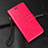 Coque Portefeuille Livre Cuir Etui Clapet T08 pour Huawei Nova 5i Rose Rouge