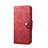 Coque Portefeuille Livre Cuir Etui Clapet T08 pour Samsung Galaxy S10e Rouge