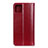 Coque Portefeuille Livre Cuir Etui Clapet T08 pour Xiaomi Mi 11 Lite 5G NE Rouge