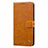 Coque Portefeuille Livre Cuir Etui Clapet T08 pour Xiaomi Redmi Note 9 Orange