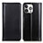 Coque Portefeuille Livre Cuir Etui Clapet T09 pour Apple iPhone 14 Pro Max Noir