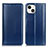 Coque Portefeuille Livre Cuir Etui Clapet T09 pour Apple iPhone 15 Bleu