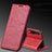 Coque Portefeuille Livre Cuir Etui Clapet T09 pour Huawei P20 Pro Rouge