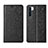 Coque Portefeuille Livre Cuir Etui Clapet T09 pour Oppo Find X2 Lite Noir