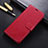 Coque Portefeuille Livre Cuir Etui Clapet T09 pour Oppo Find X2 Rouge