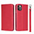 Coque Portefeuille Livre Cuir Etui Clapet T10 pour Apple iPhone 11 Pro Max Rouge