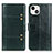 Coque Portefeuille Livre Cuir Etui Clapet T10 pour Apple iPhone 13 Mini Vert