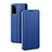 Coque Portefeuille Livre Cuir Etui Clapet T10 pour Huawei Honor View 30 5G Bleu