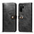 Coque Portefeuille Livre Cuir Etui Clapet T10 pour Huawei P30 Pro New Edition Noir