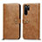 Coque Portefeuille Livre Cuir Etui Clapet T10 pour Huawei P30 Pro New Edition Orange