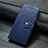 Coque Portefeuille Livre Cuir Etui Clapet T10 pour Oppo Find X2 Lite Bleu