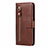 Coque Portefeuille Livre Cuir Etui Clapet T10 pour Samsung Galaxy Note 20 5G Petit