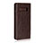 Coque Portefeuille Livre Cuir Etui Clapet T10 pour Samsung Galaxy S10 Plus Marron