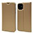 Coque Portefeuille Livre Cuir Etui Clapet T11 pour Apple iPhone 11 Or