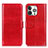 Coque Portefeuille Livre Cuir Etui Clapet T12 pour Apple iPhone 14 Pro Max Rouge