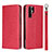 Coque Portefeuille Livre Cuir Etui Clapet T12 pour Huawei P30 Pro New Edition Rouge