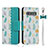 Coque Portefeuille Livre Cuir Etui Clapet T12 pour Samsung Galaxy S10 Plus Cyan