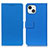 Coque Portefeuille Livre Cuir Etui Clapet T14 pour Apple iPhone 13 Bleu