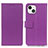 Coque Portefeuille Livre Cuir Etui Clapet T14 pour Apple iPhone 13 Mini Violet