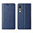 Coque Portefeuille Livre Cuir Etui Clapet T14 pour Huawei P20 Pro Bleu