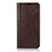 Coque Portefeuille Livre Cuir Etui Clapet T14 pour Huawei P40 Pro Marron