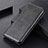 Coque Portefeuille Livre Cuir Etui Clapet T15 pour Samsung Galaxy Note 20 5G Noir