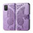 Coque Portefeuille Livre Cuir Etui Clapet T15 pour Xiaomi Poco M3 Violet Clair